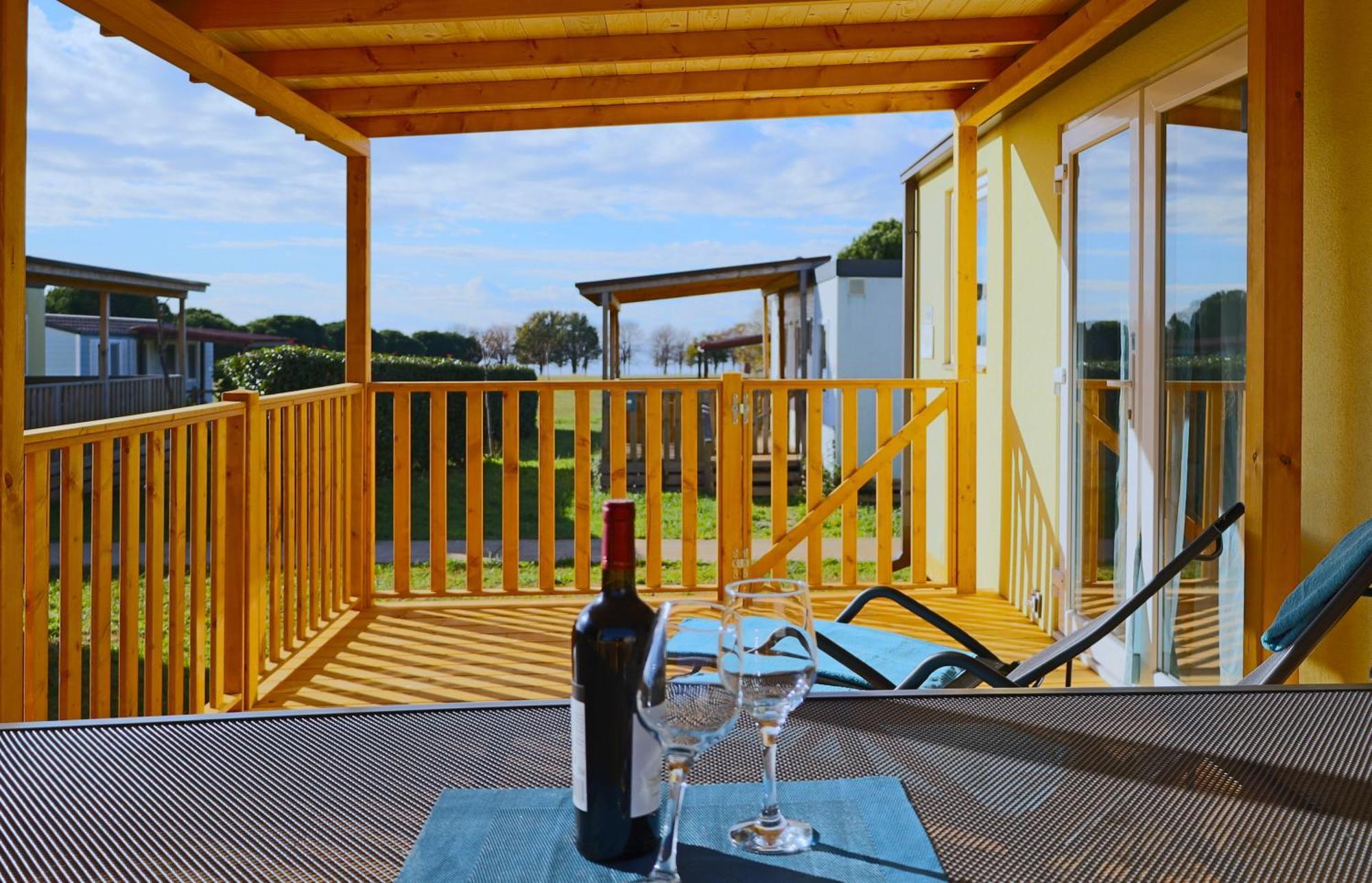 Panorama Mobile Homes In Camping Park Umag Exteriör bild